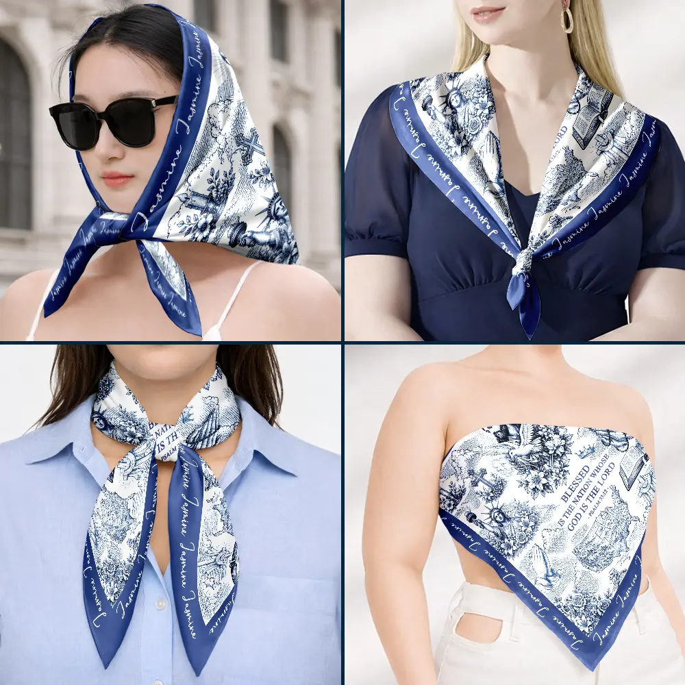 250 Years Of America Blessed Is The Nation - Personalized Scarf - Image 6