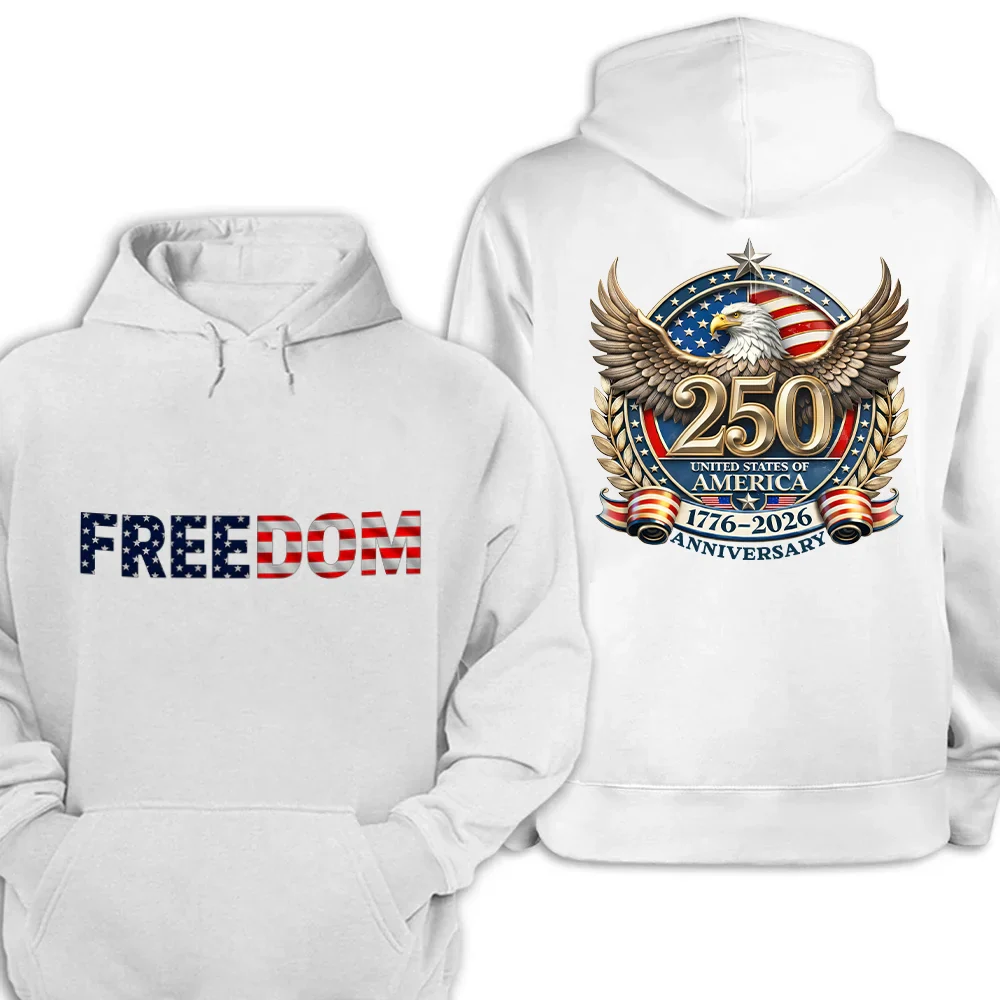 250th Anniversary Eagle US Independence Day - T Shirt - Image 4
