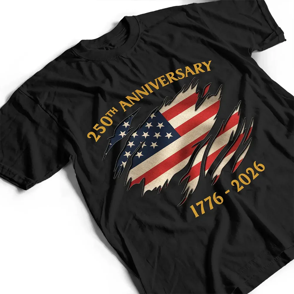 250th Anniversary US Independence Day - T Shirt - Image 3