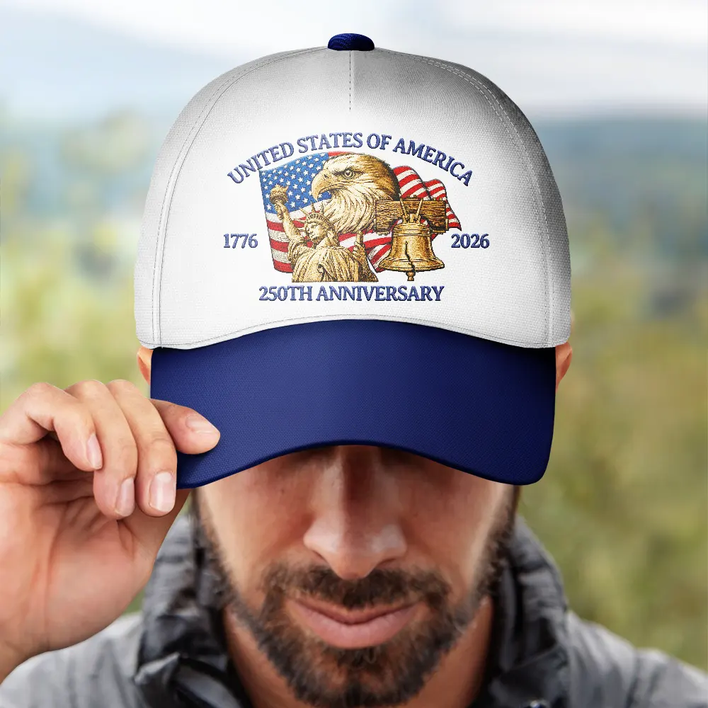 250th Anniversary US Liberty Bell Eagle - Classic Cap - Image 4