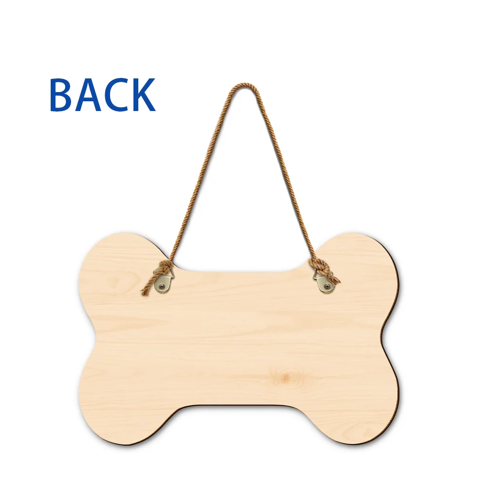 3D Effect Funny Dogs Visitors Must Be Approved By - Personalized Custom Shaped Wood Sign - Image 6