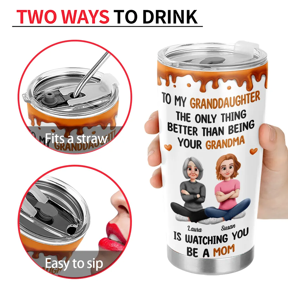 3D Effect The Only Thing Better Than Being Your Father Mother - Personalized Tumbler - Image 4