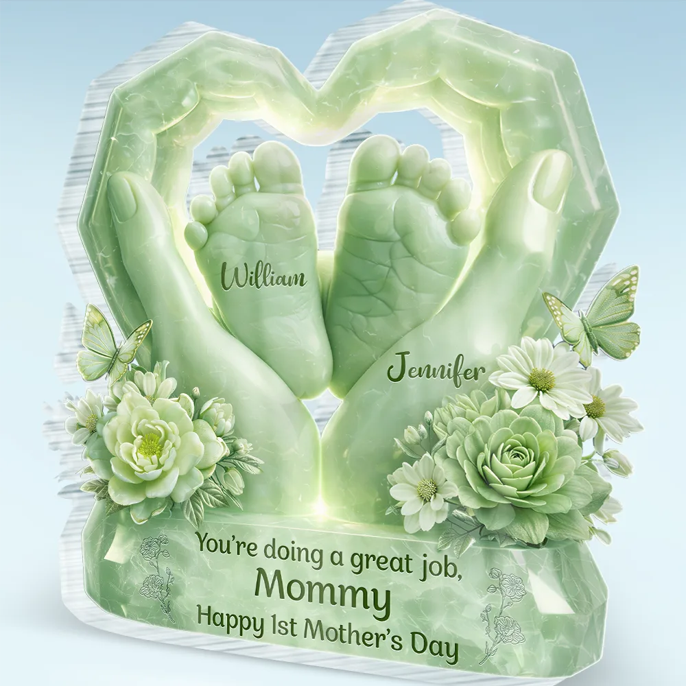 3D Effect You're Doing A Great Job - Personalized Custom Shaped Acrylic Plaque - Image 2