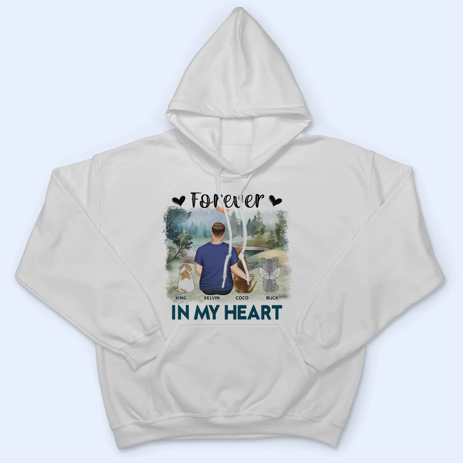 A Bond That Can't Be Broken - Gift For Dog Lovers, Dog Mom, Dog Dad - Personalized T Shirt - Image 5