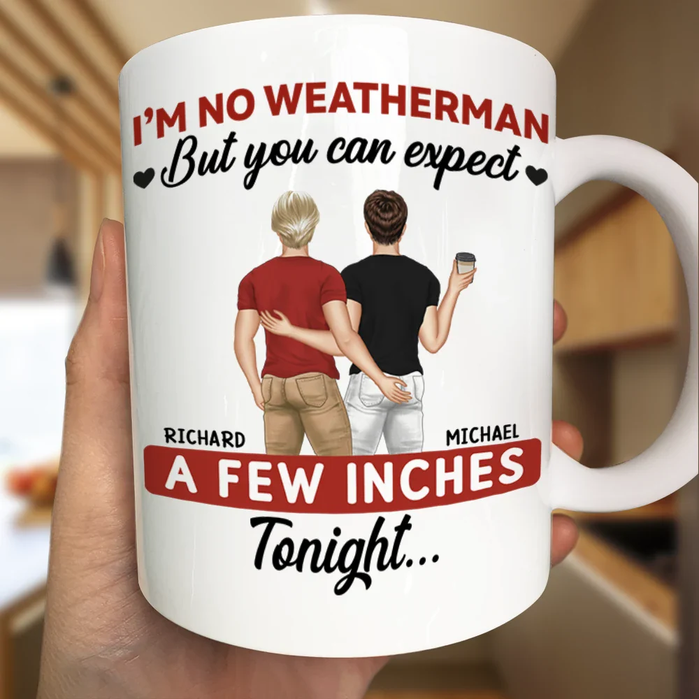 A Few Inches Tonight - Personalized Mug - Image 3