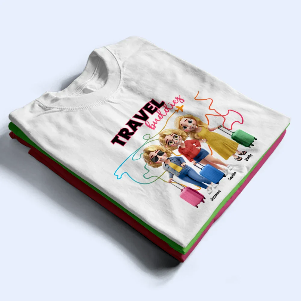 Adventure Buddies 3D Effect - Personalized T Shirt - Image 2