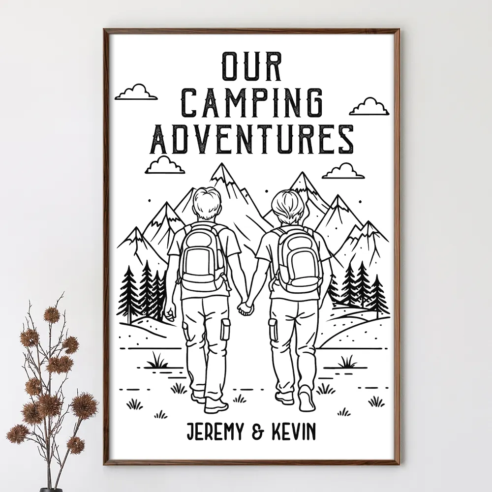 Adventure Partners For Life - Personalized Poster - Image 3