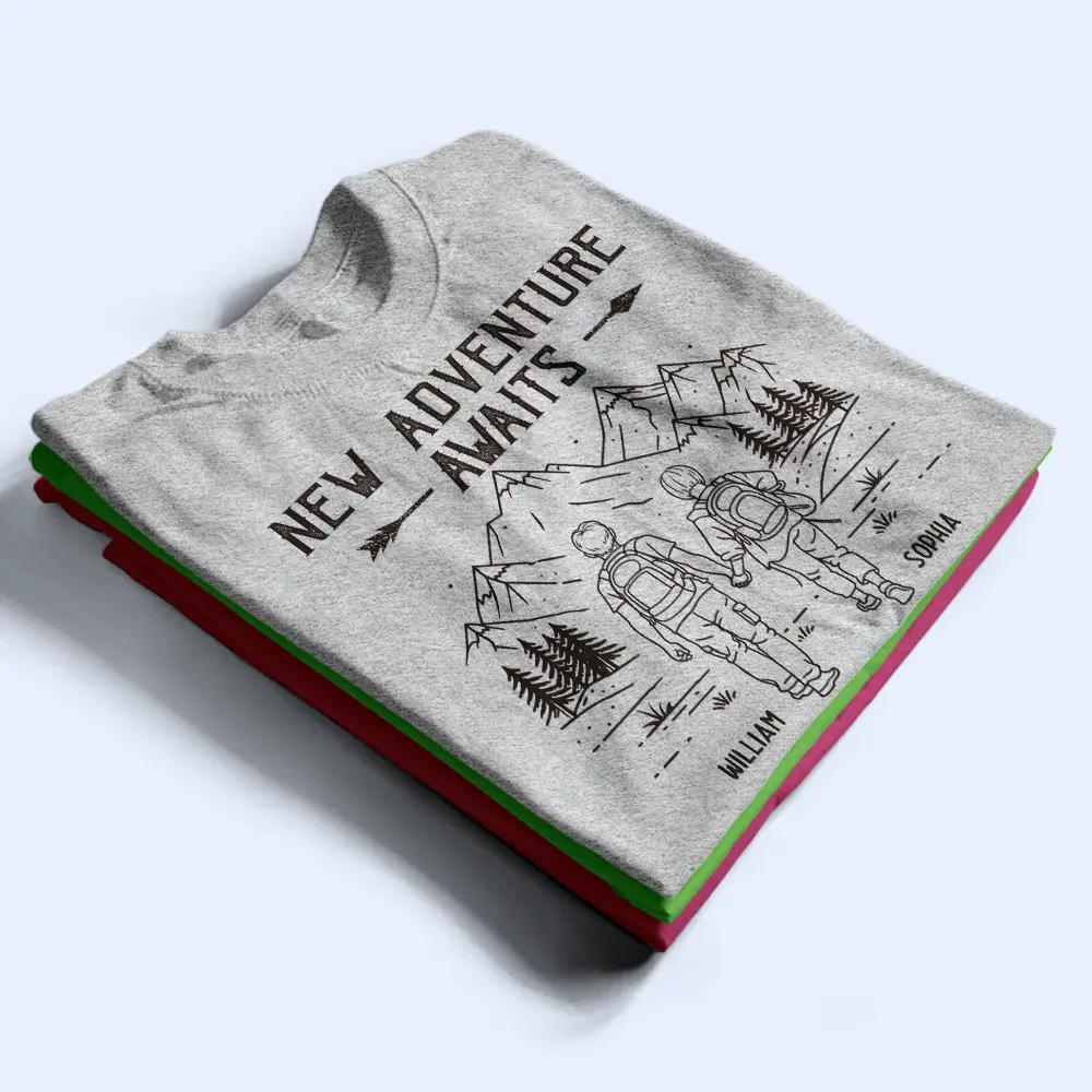 Adventure Partners For Life - Personalized T Shirt - Image 3
