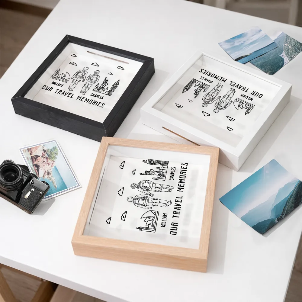 Adventure Partners For Life - Personalized Ticket Memory Box - Image 4