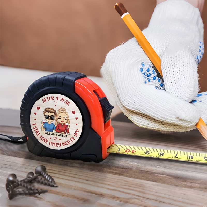 After All These Years I Still Love Every Inch Of You - Personalized Tape Measure - Image 4