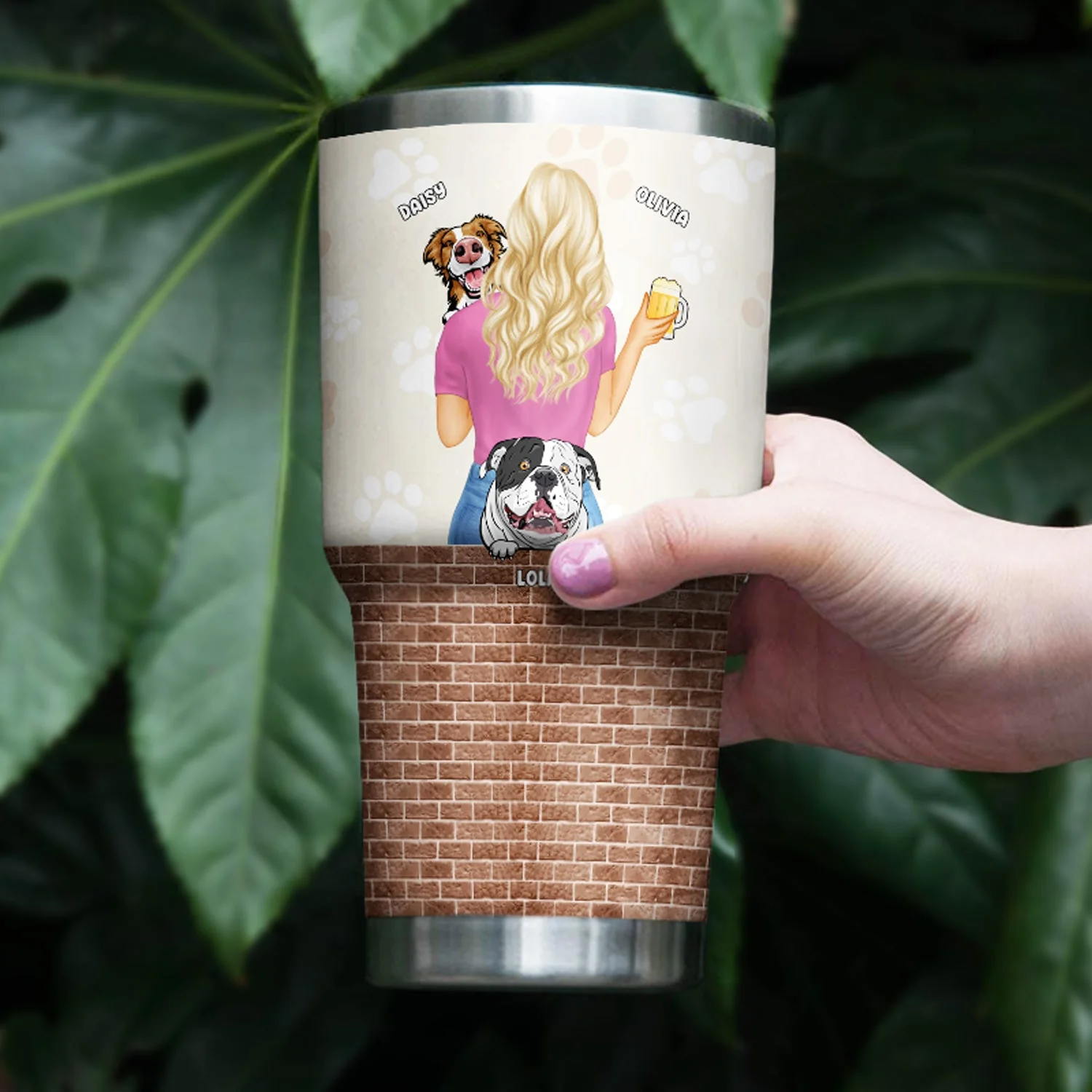 All I Need Is This Dog - Gift For Dog Mom, Dog Dad - Personalized Custom 30 Oz Tumbler - Image 4