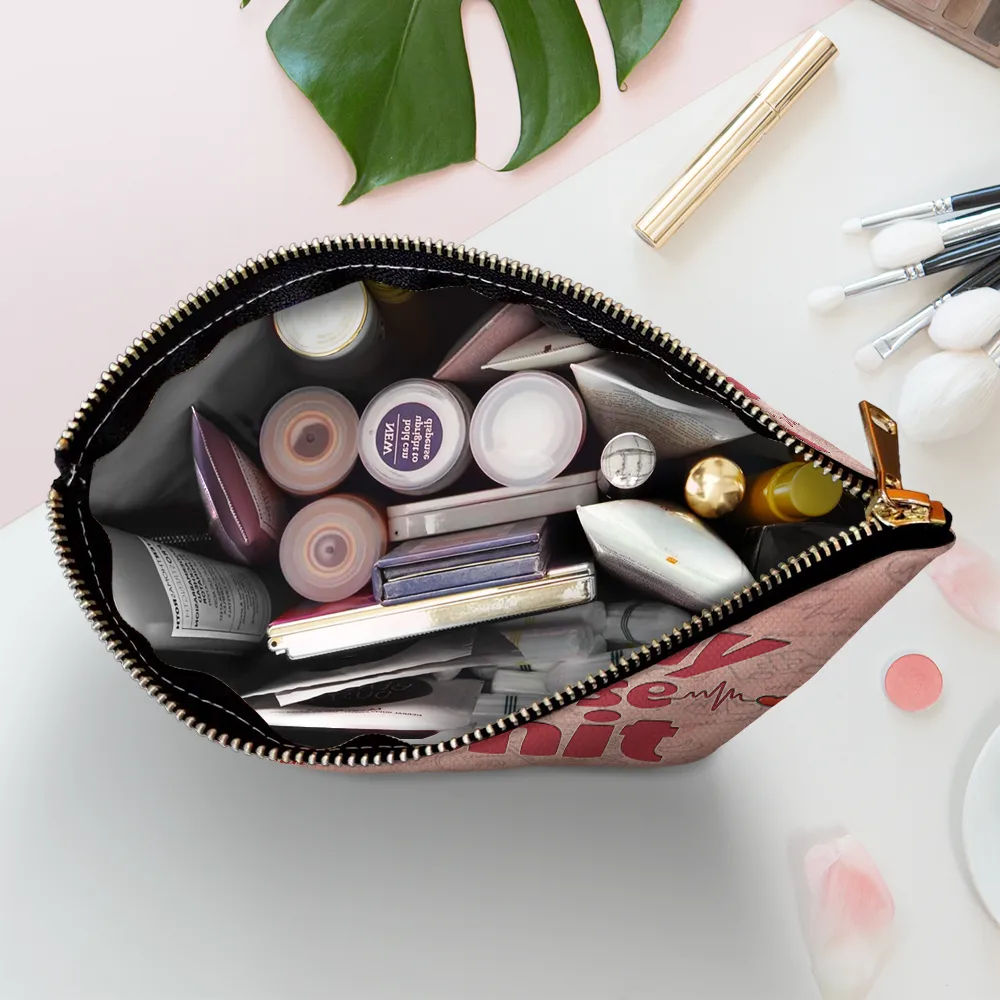 All My Nurse Sh*t - Personalized Cosmetic Bag - Image 5