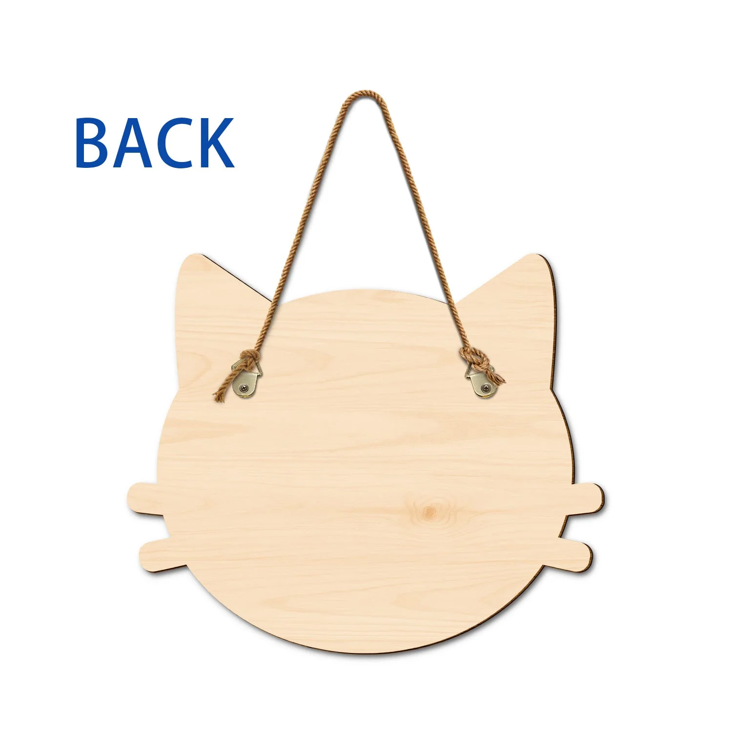 All Visitors Must Be Approved By - Gift For Cat Lovers - Personalized Custom Shaped Wood Sign - Image 6