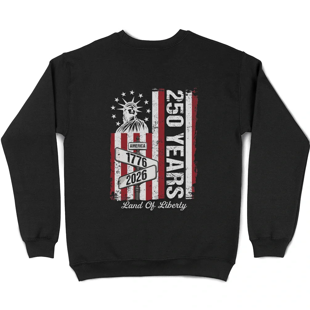 America 250 Land Of Liberty - T Shirt - Image 3