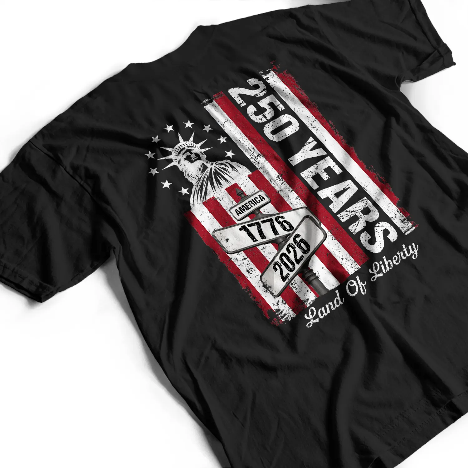 America 250 Land Of Liberty - T Shirt - Image 5