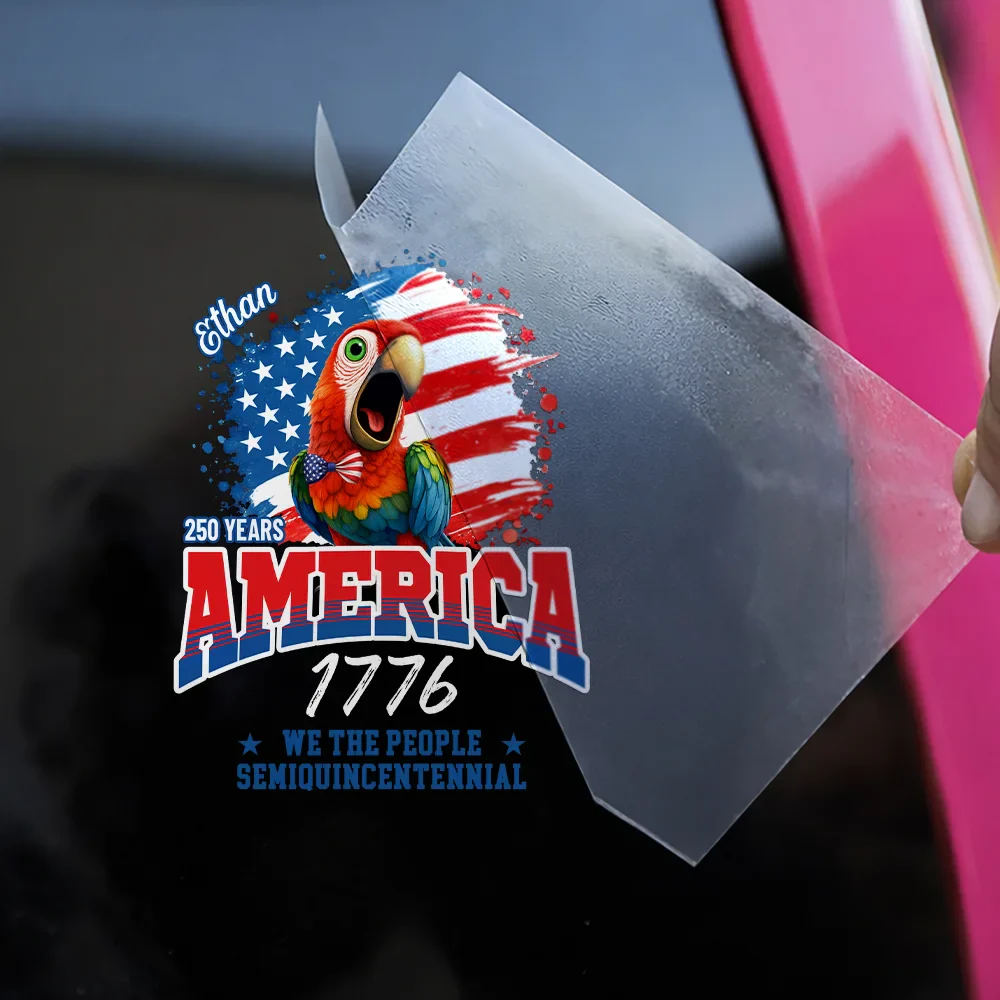 America 250 We The People Semiquincentennial - Personalized Decor Decal - Image 2