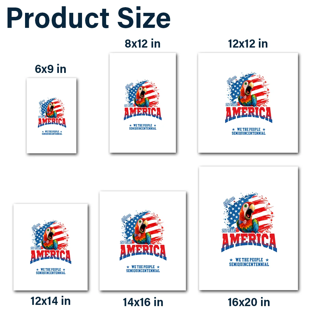 America 250 We The People Semiquincentennial - Personalized Decor Decal - Image 6