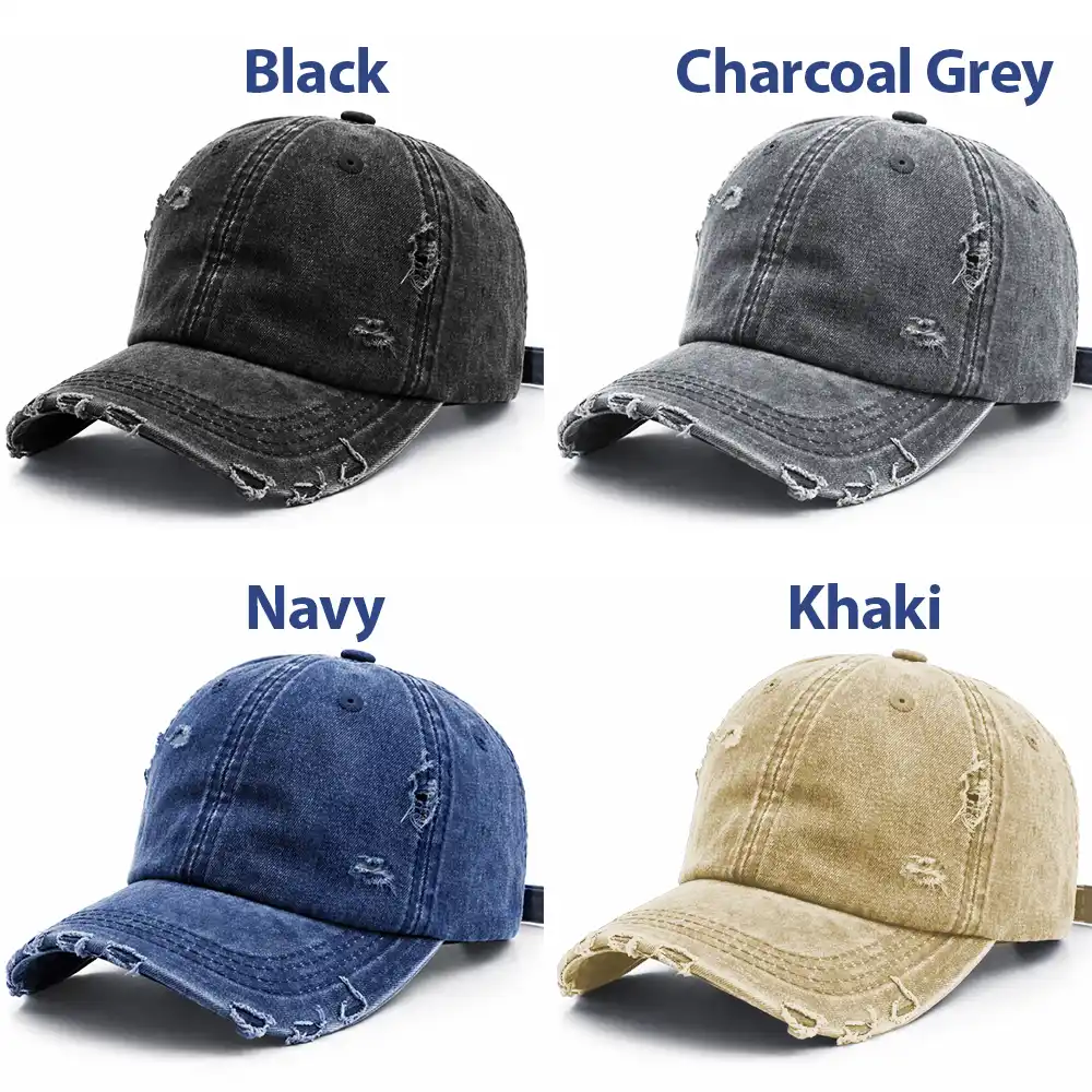 America Proudly Pawtriotic Custom Pet Name - Personalized Embroidered Distressed Cap - Image 7