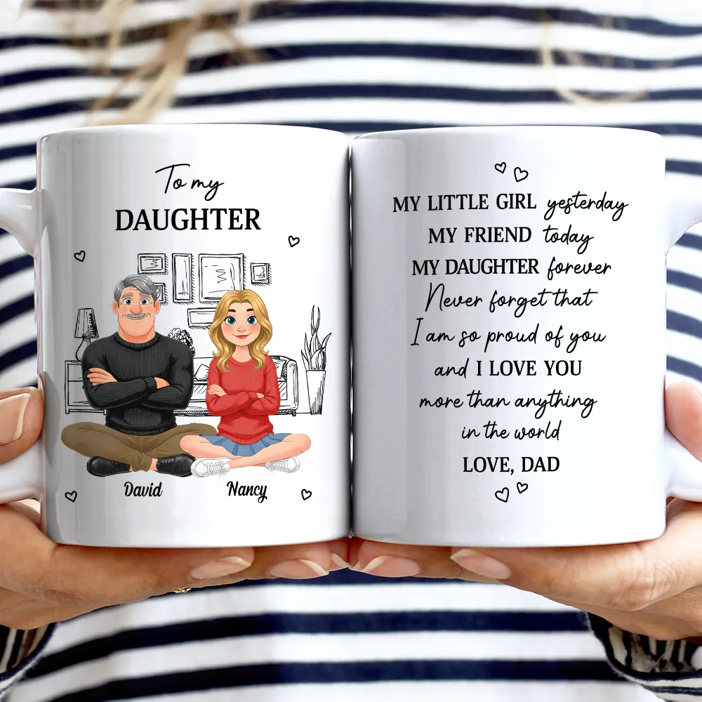 Animate My Daughter Son Forever - Personalized Mug - Image 2