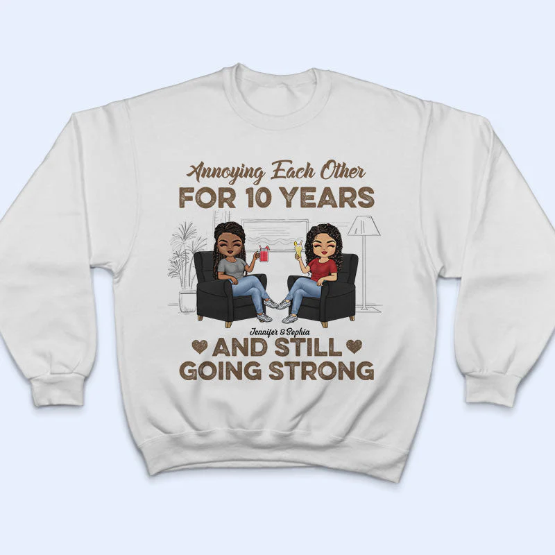 Annoying Each Other Husband Wife Pride - Couple Gift - Personalized Custom T Shirt - Image 5