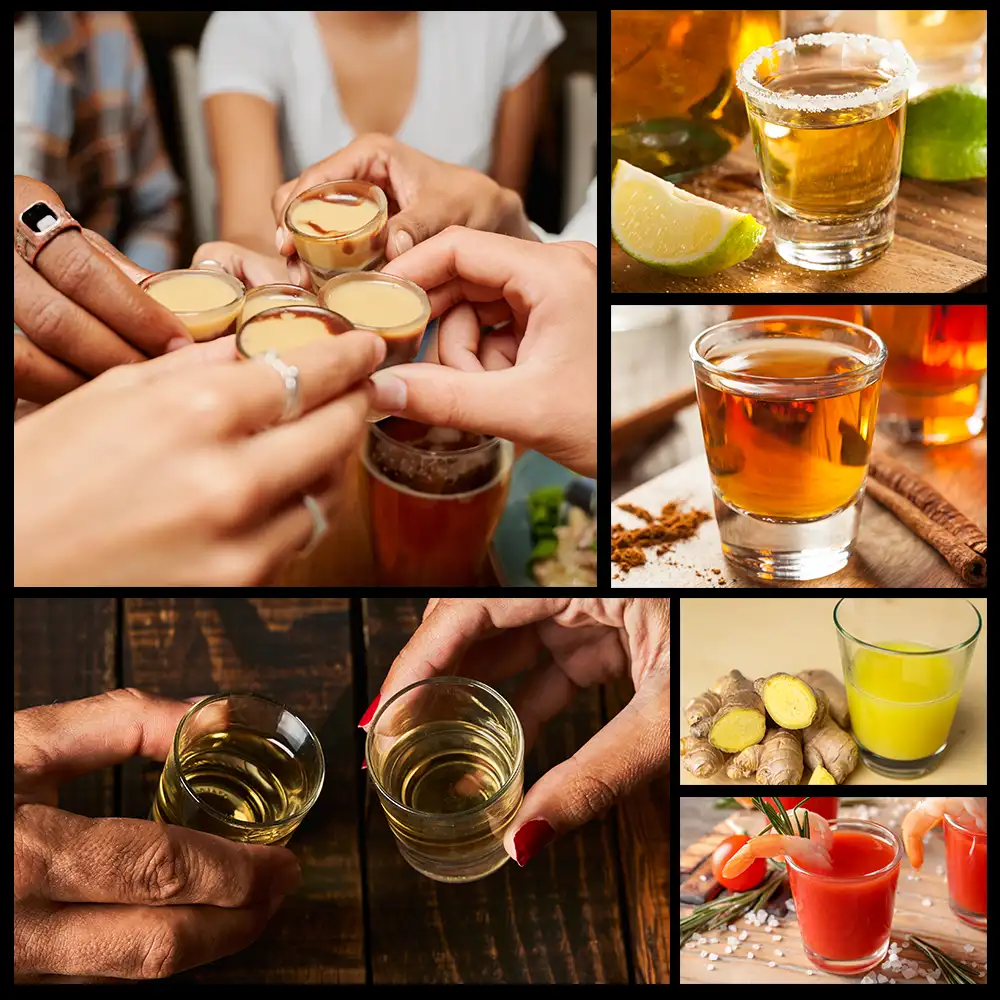 Annoying Each Other Since - Personalized Shot Glass - Image 6