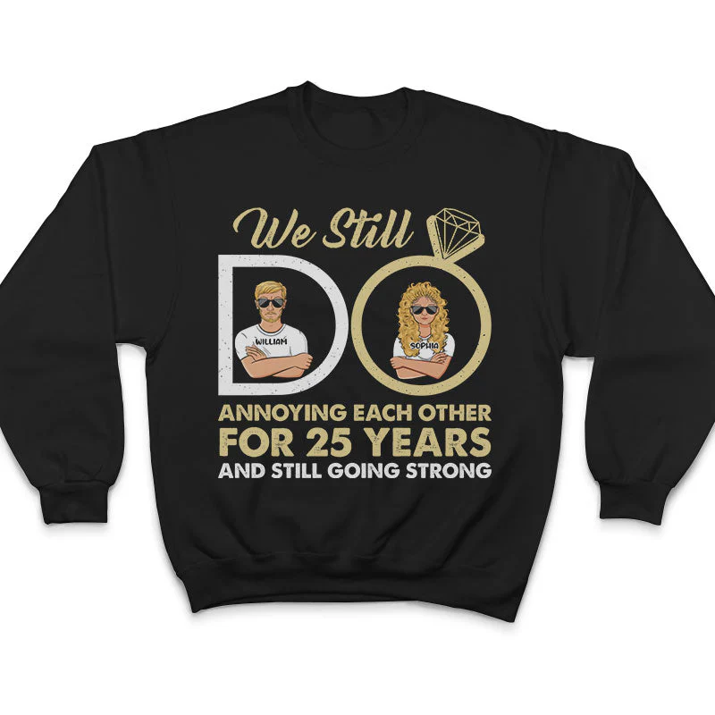 Annoying Each Other - Wedding Anniversary Gift - Personalized Custom T Shirt - Image 5
