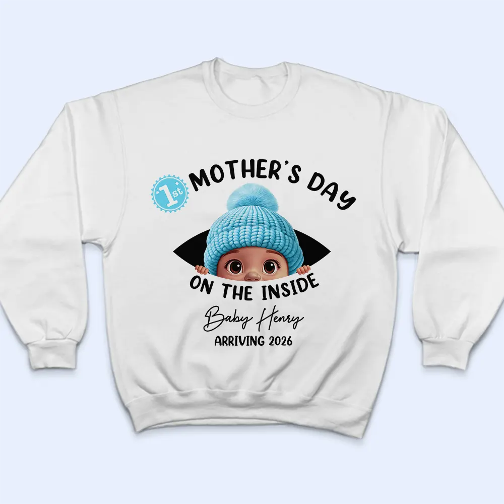 Baby First Year On The Inside With Mom - Personalized Loungewear Set - Image 5
