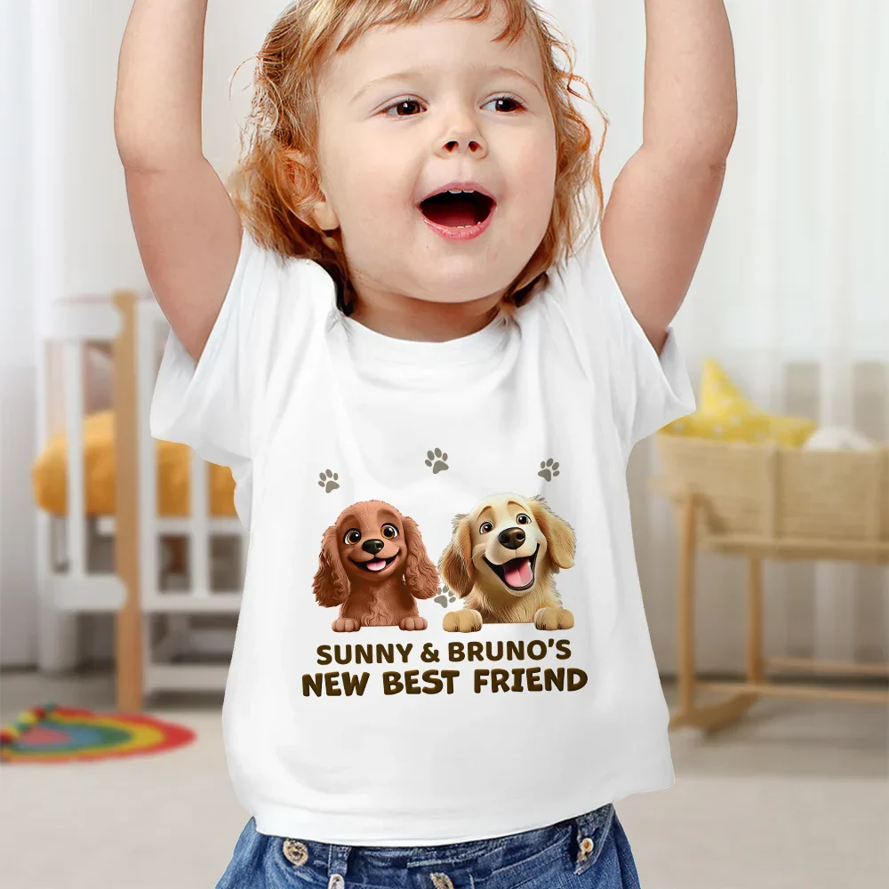 Baby New Best Friends - Personalized Baby Onesie - Image 6