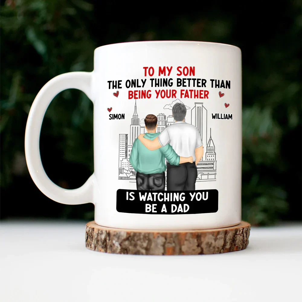 Backside Better Than Being Your Mother Father - Personalized Mug - Image 5