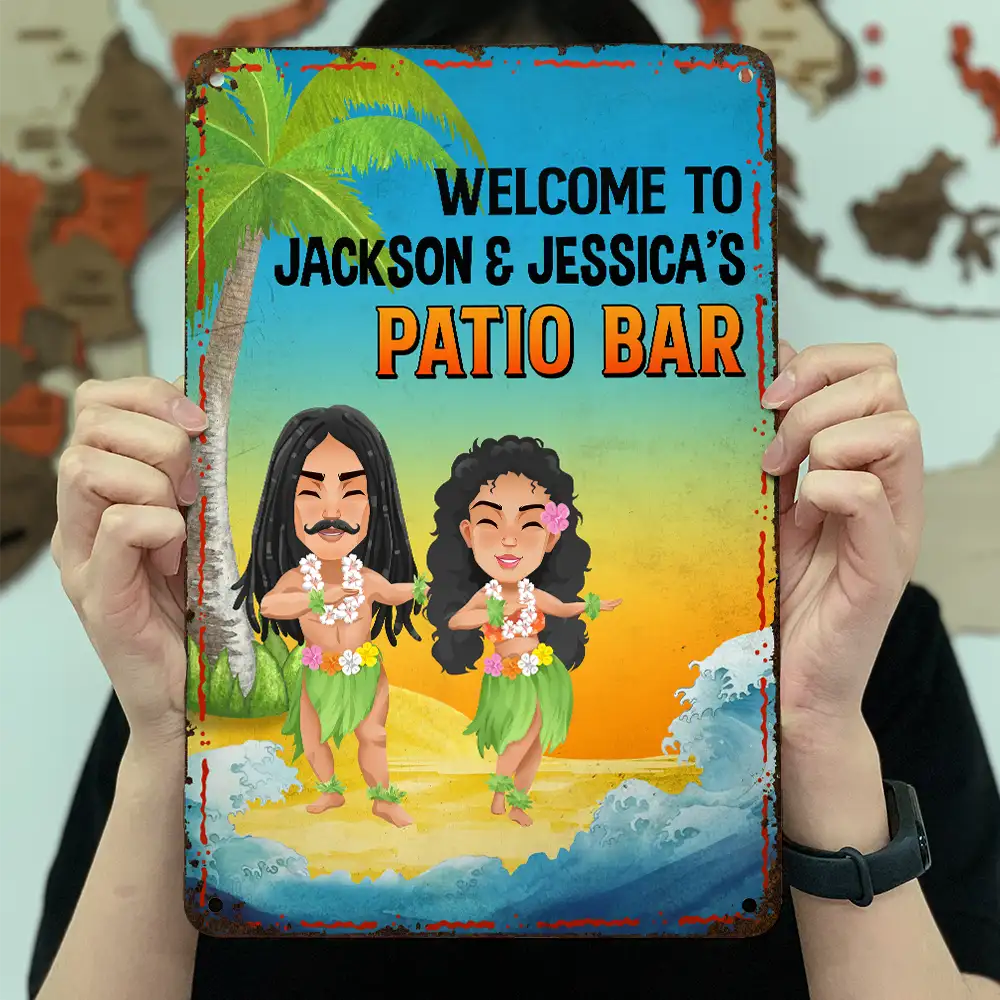 Backyard Oasis - Personalized Classic Metal Signs - Image 3