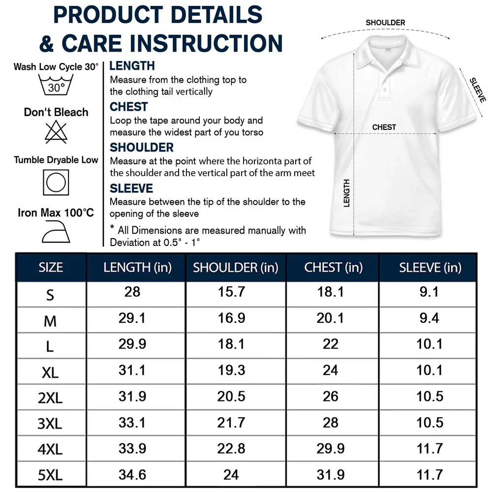 Baseball Dad Best Dad Ever - Personalized Polo Shirt - Image 3