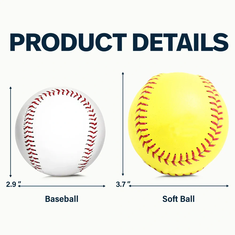 Baseball I Caught The Best Dad - Personalized Baseball, Softball - Image 6