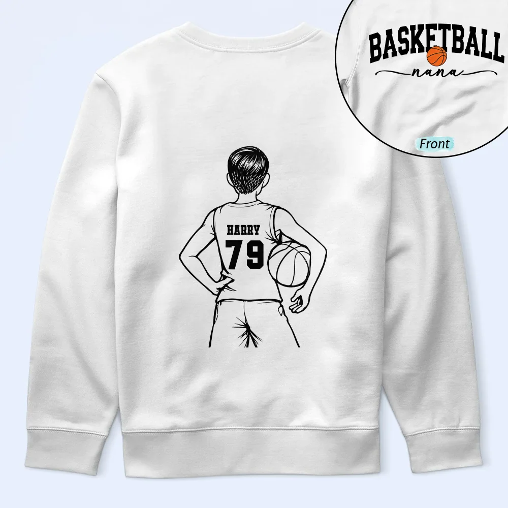 Basketball Mom - Personalized T Shirt - Image 6