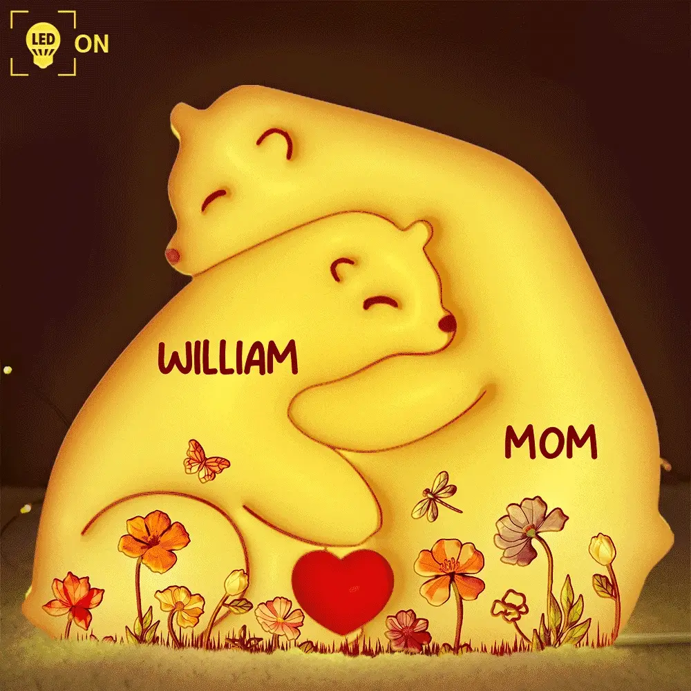 Bear Family Puzzle - Personalized Custom Shaped Light Box - Image 2