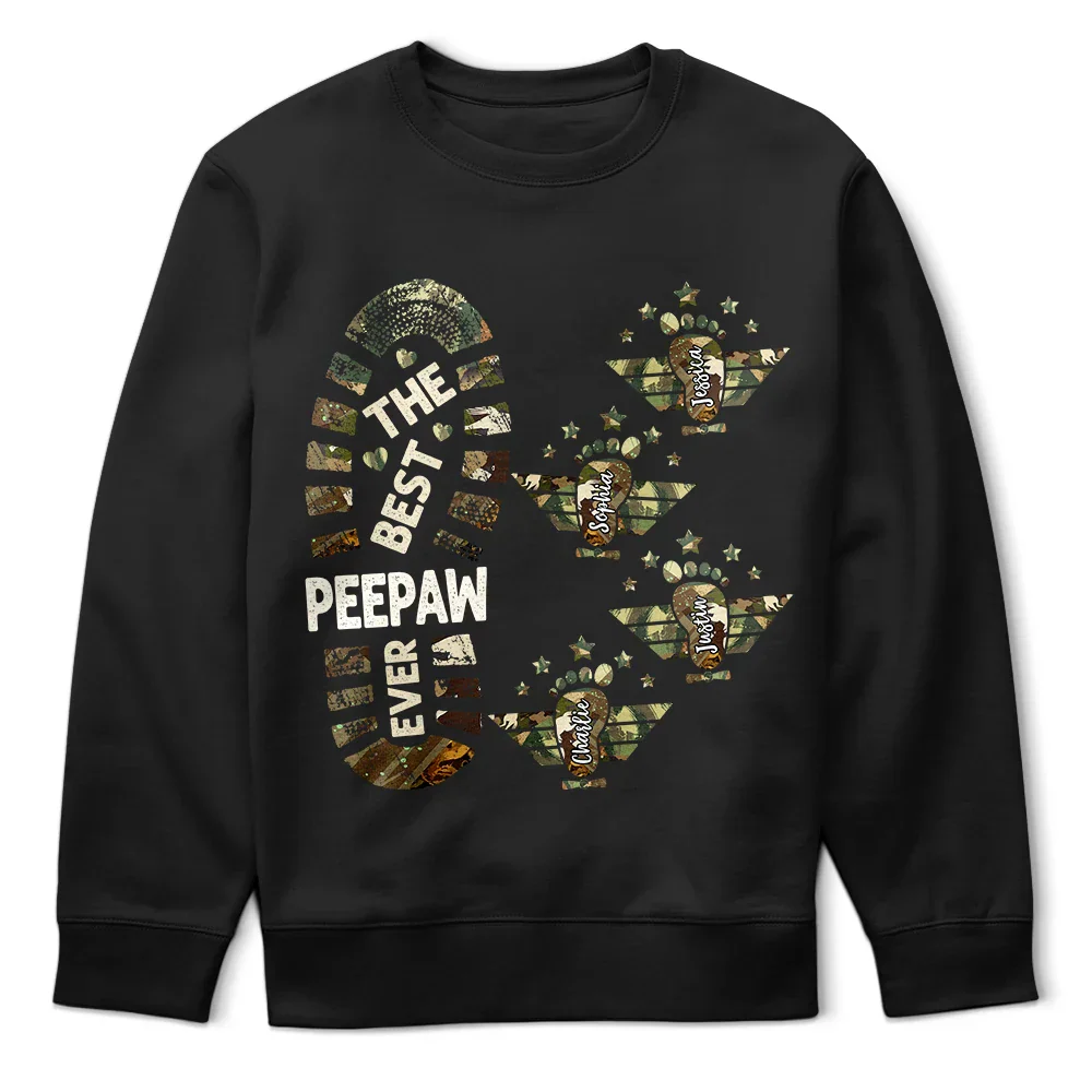 Best Dad Ever - Personalized T Shirt - Image 5