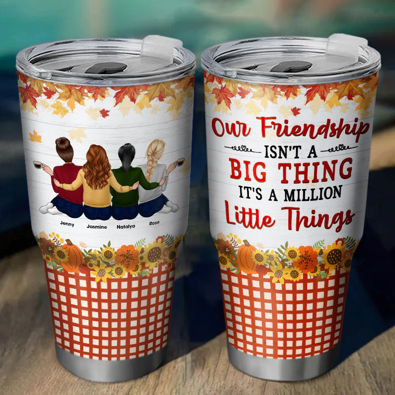Best Friends Are The Sisters We Choose For Ourselves - Gift For Bestie - Personalized Custom 30 Oz Tumbler - Image 2