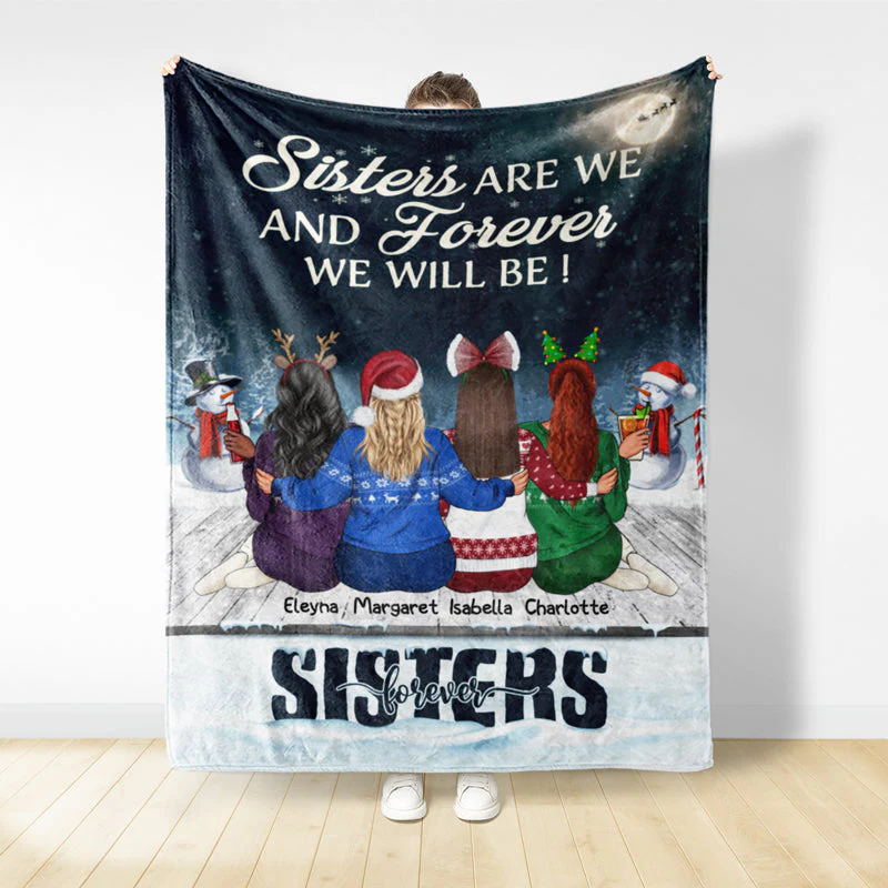 Best Friends There Is No Greater Gift Than Friendship - Christmas Gift For Besties And Sisters - Personalized Custom Fleece Blanket - Image 2