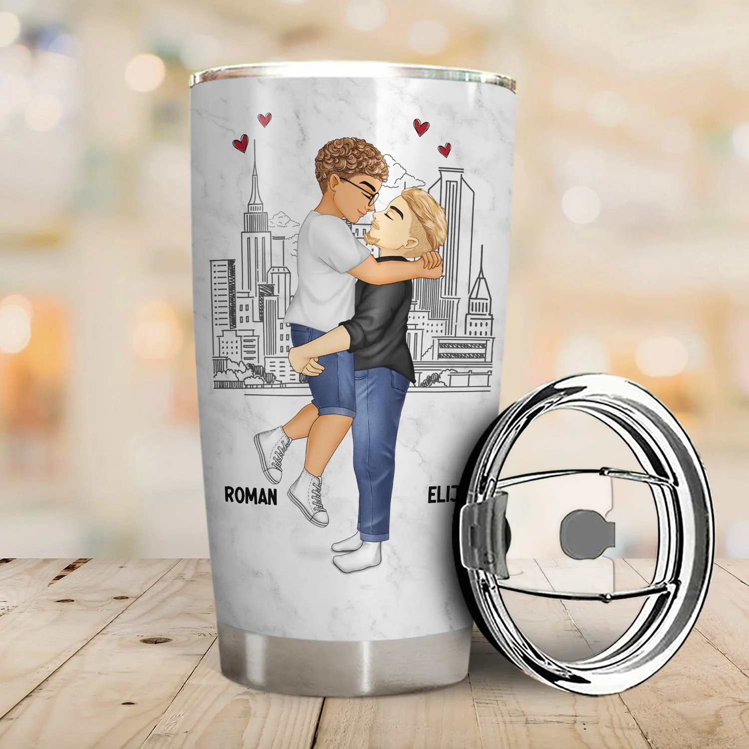 Best Thing Found On The Internet - Gift For Couples - Personalized Tumbler - Image 2
