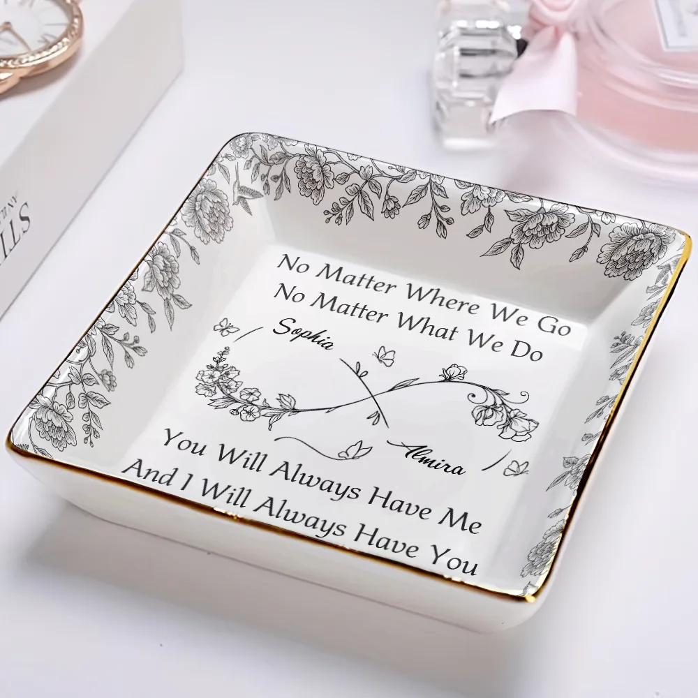 Bestie Always Have You - Personalized Ring Dish - Image 2