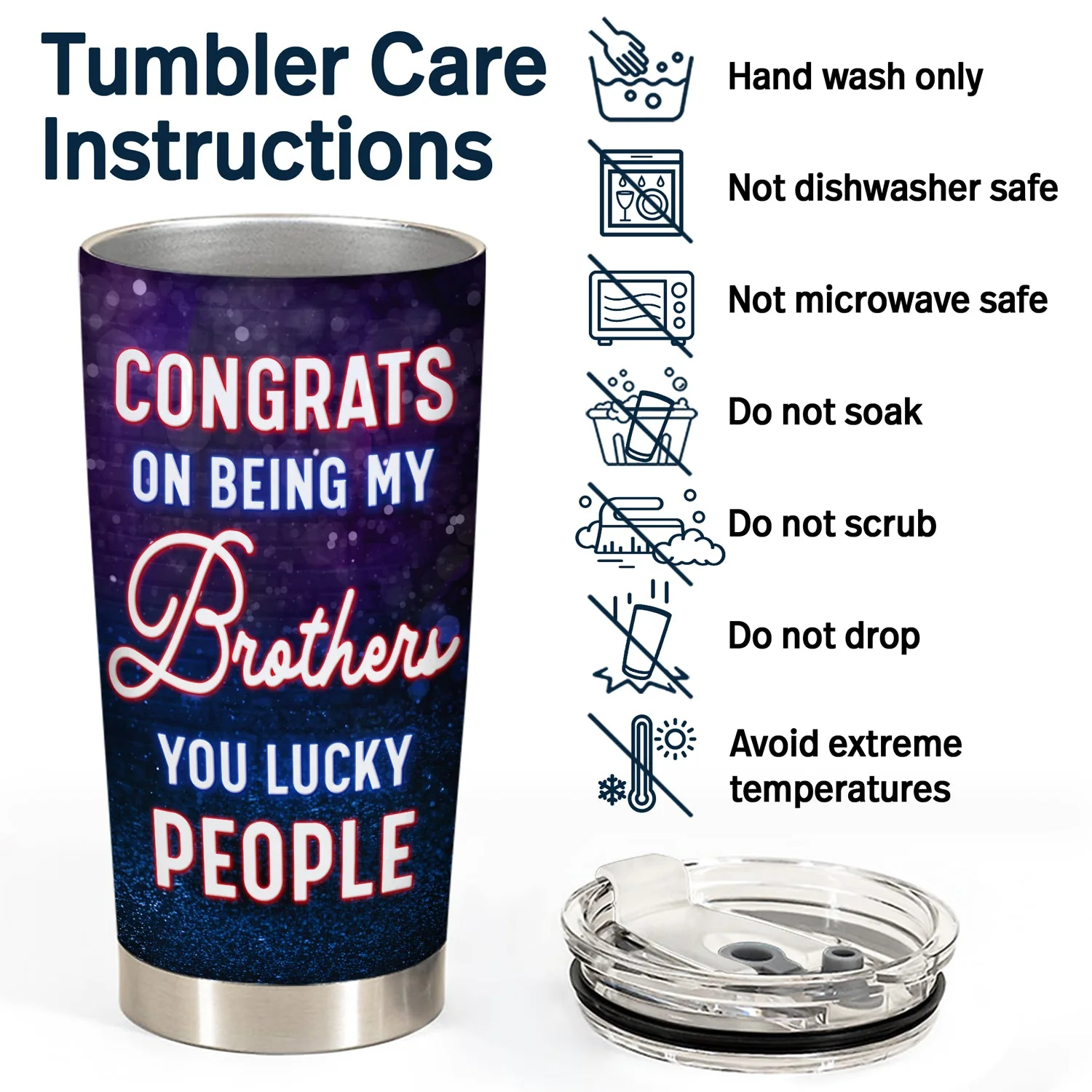 Bestie Drinking Gliter Congrats On Being My Bestie - Gift For Bestie - Personalized Tumbler - Image 5