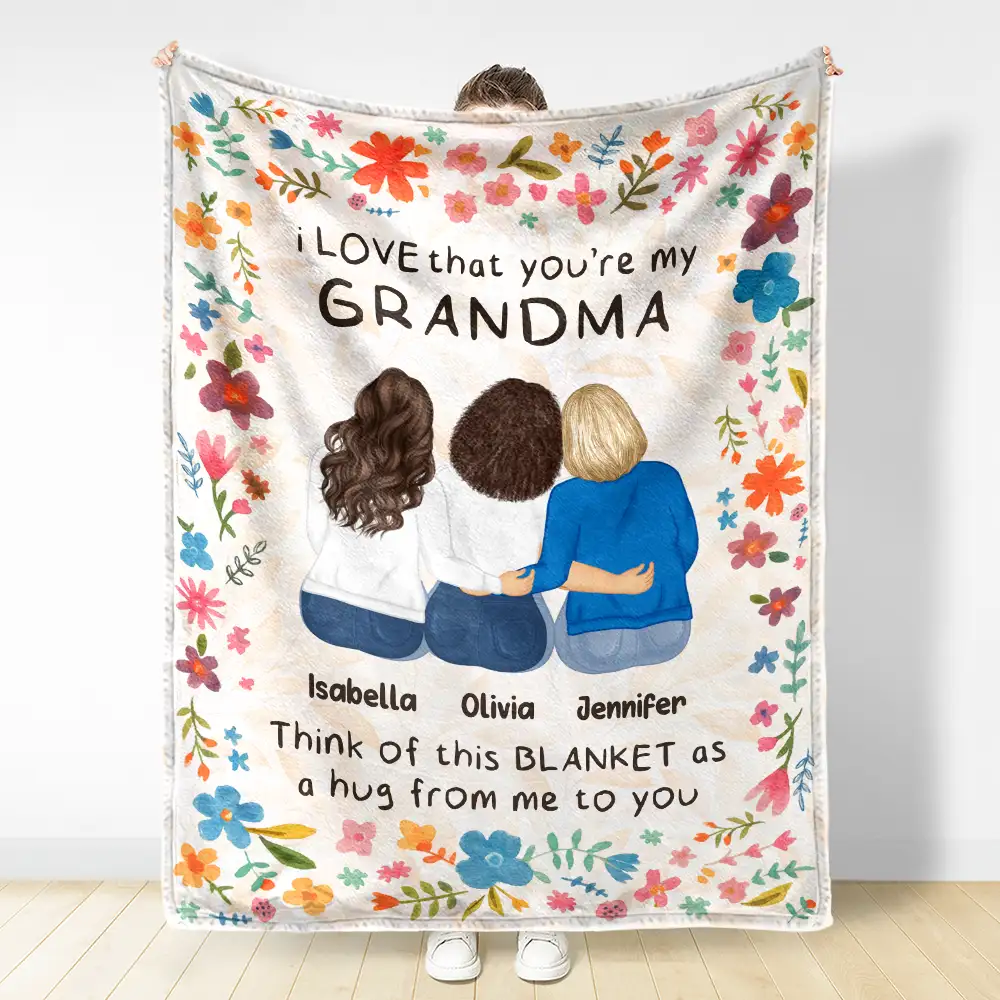 Bestie Sister I Love That You're My Friend - Personalized Fleece Blanket, Sherpa Blanket - Image 3
