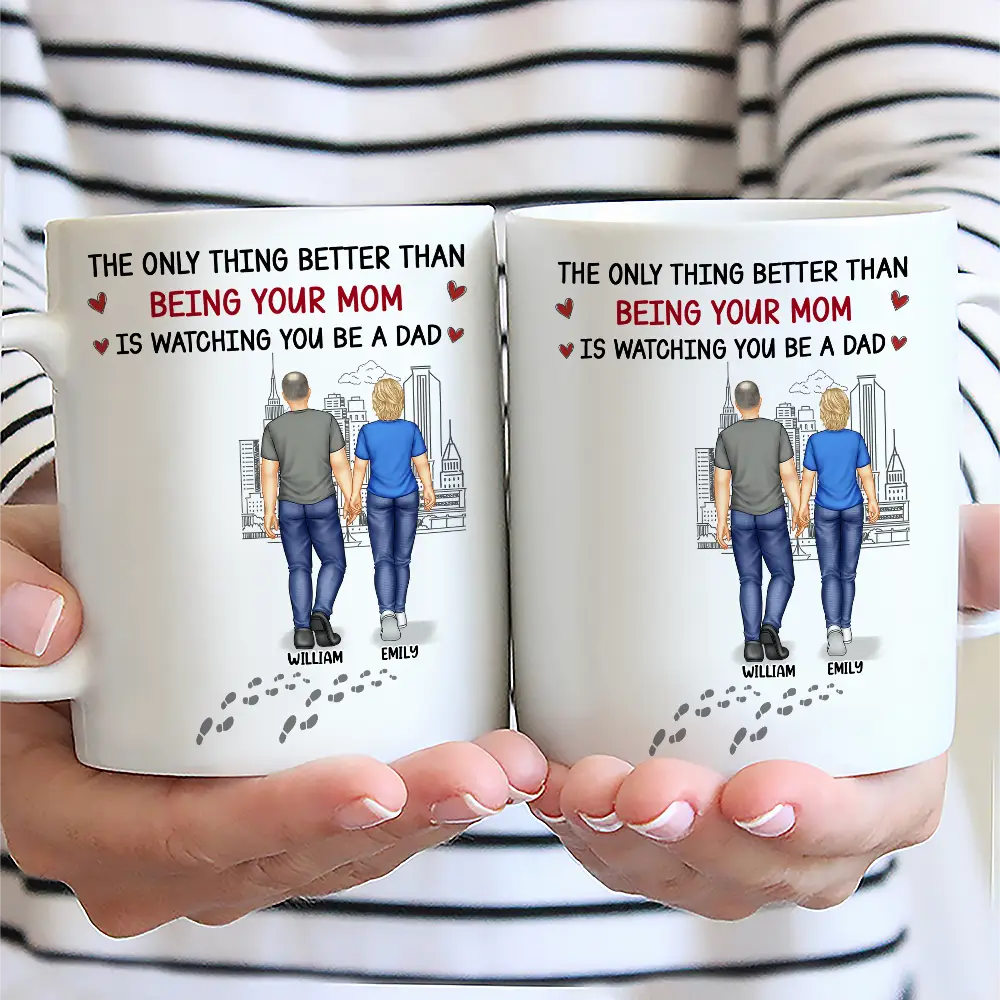 Better Than Being Your Father - Personalized Mug - Image 2