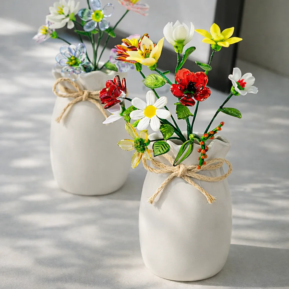 Blooming In Love Home Decor - Personalized Glass Birth Month Flower - Image 3