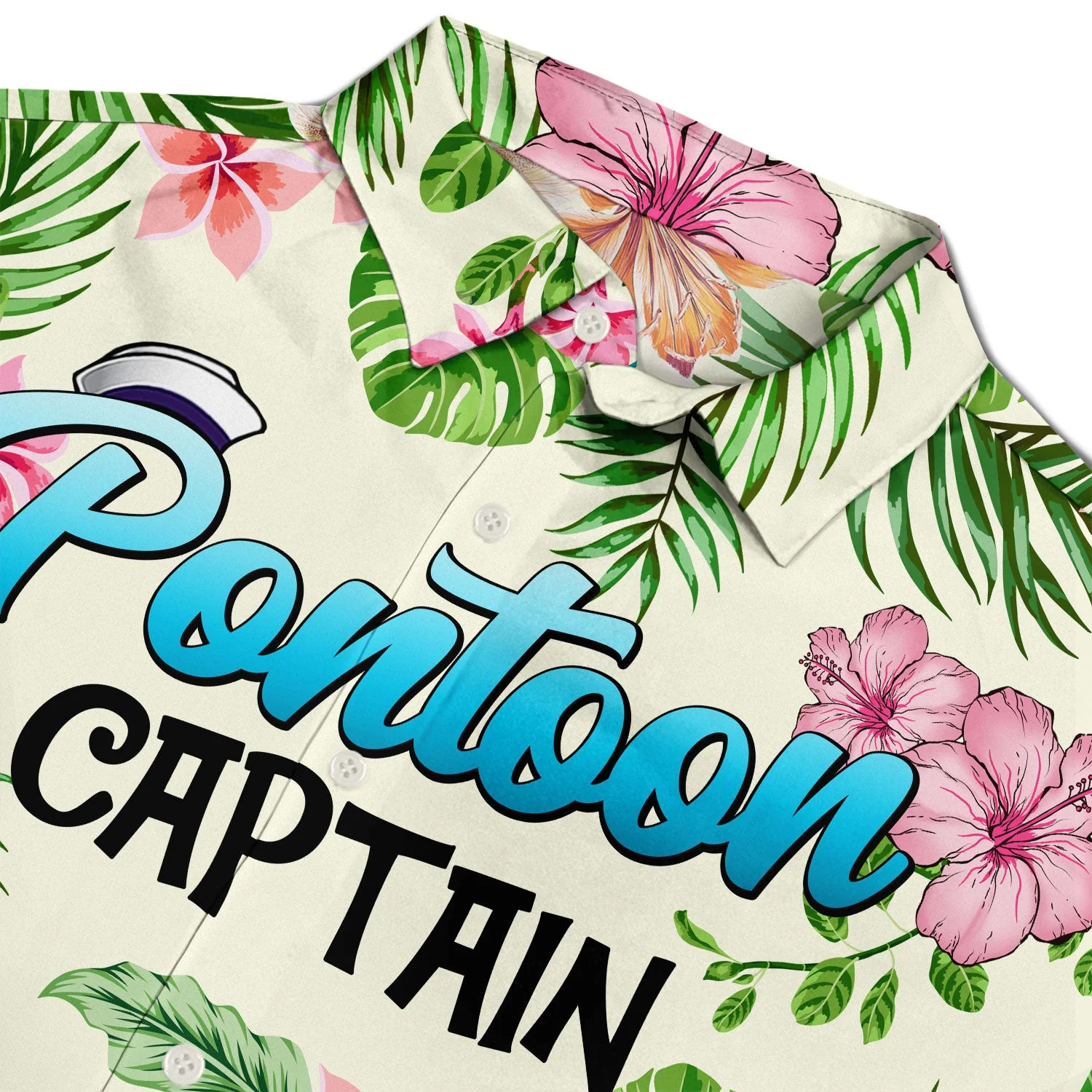 Boating Pontoon Captain - Birthday, Traveling, Cruising Gift For Pontooning Lovers, Beach Lovers, Travelers - Personalized Custom Hawaiian Shirt - Image 4