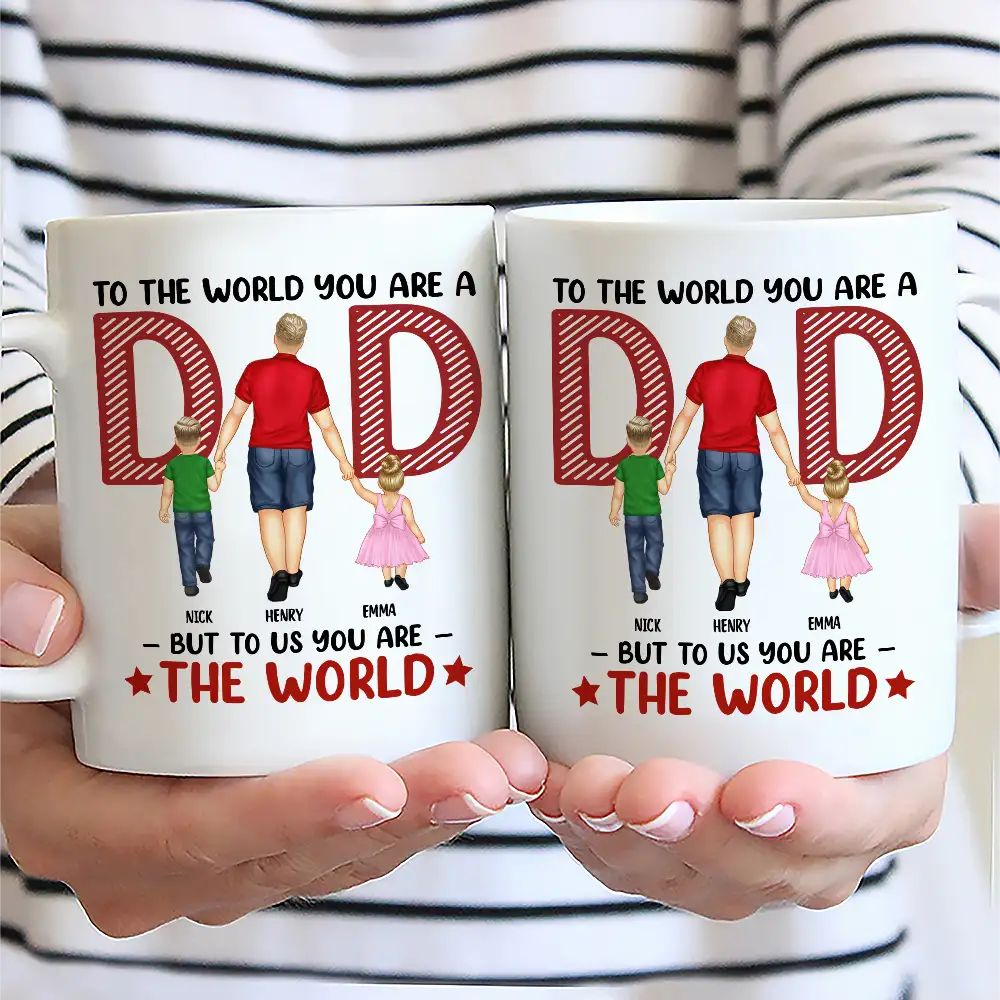 But To Us You Are The World - Personalized Mug - Image 2