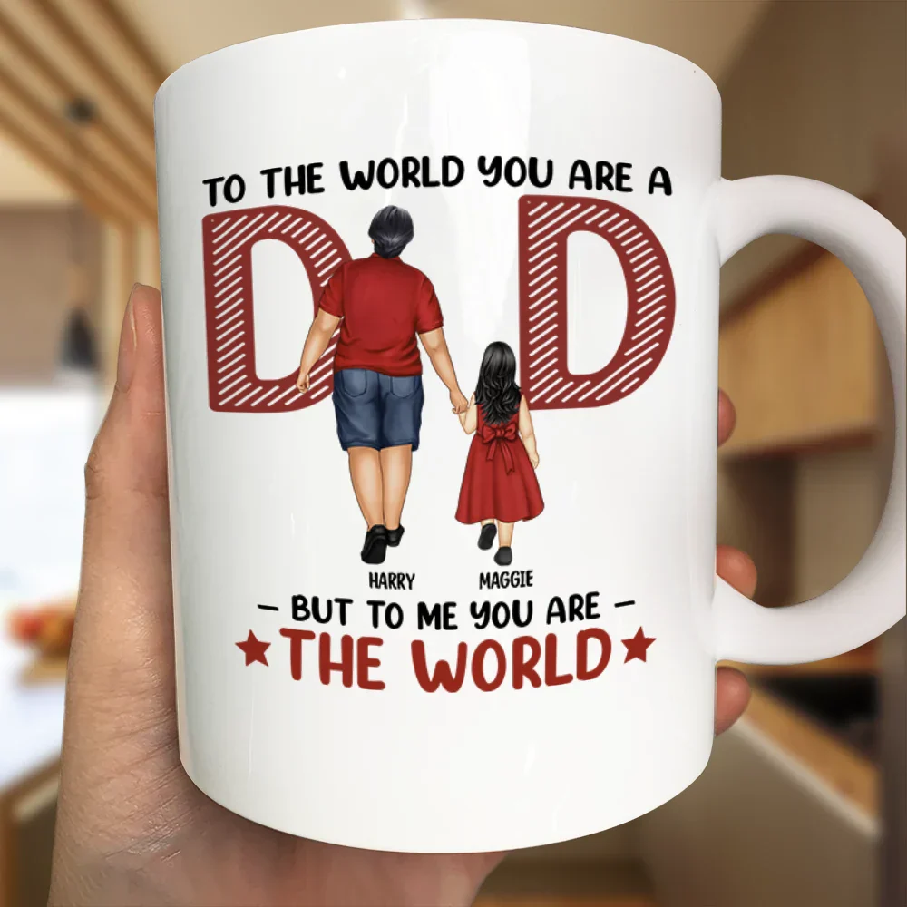 But To Us You Are The World - Personalized Mug - Image 3