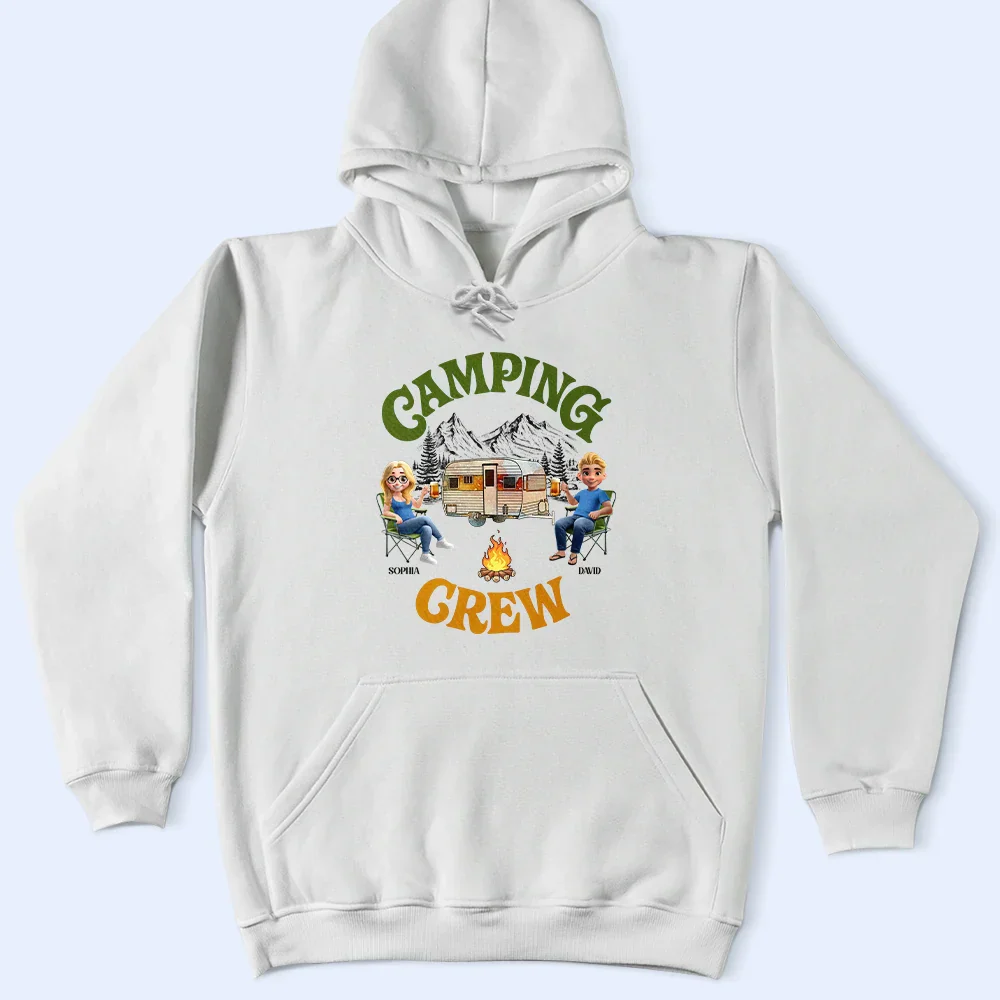 Camping Crew - Personalized T Shirt - Image 4
