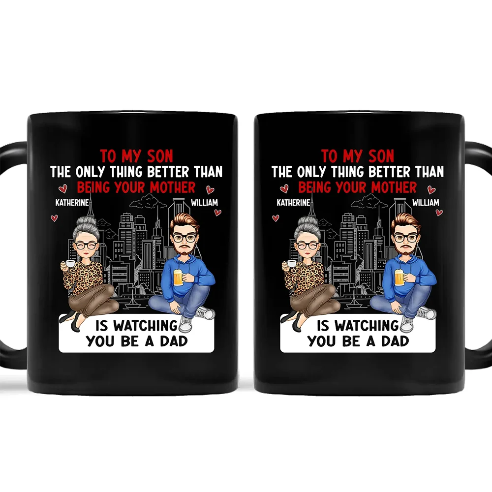 Cartoon Better Than Being Your Mother - Personalized Mug - Image 2
