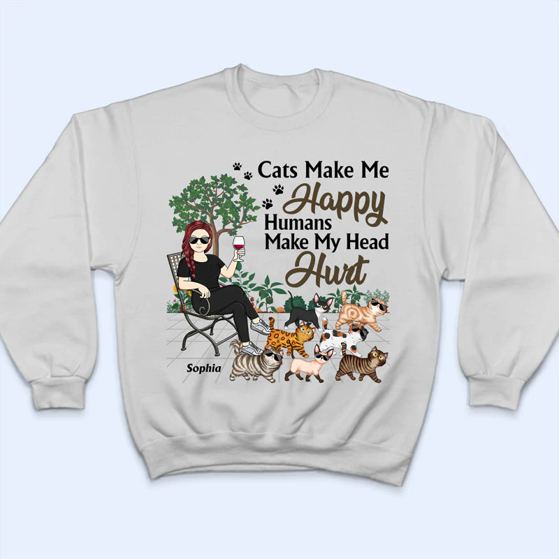 Cat Lovers Best Cat Mom Ever - Gift For Mothers - Personalized Custom T Shirt - Image 5