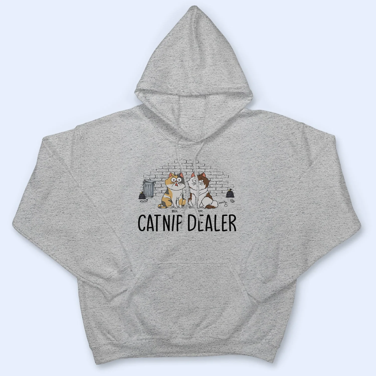 Catnip Dealer - Gift For Cat Lovers - Personalized T Shirt - Image 4